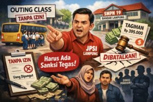 Outing Class Tanpa Izin di SMPN 19 Bandar Lampung Picu Desakan Sanksi