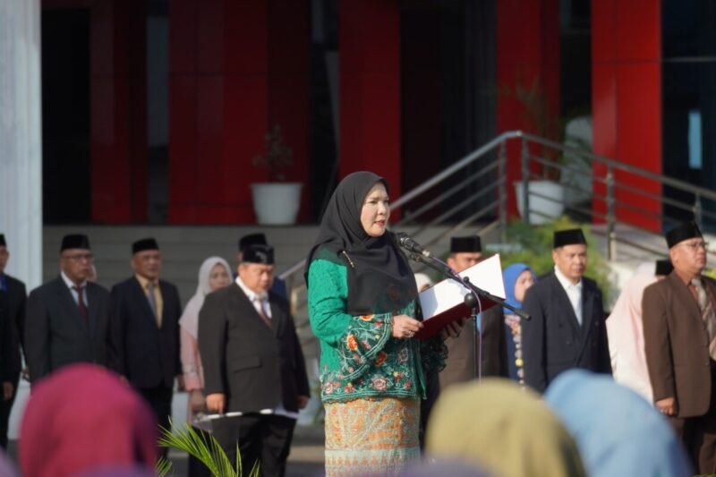 Pemkot Bandar Lampung Gelar Upacara Hari Kartini 2026, Eva Dwiana Tekankan Semangat Emansipasi