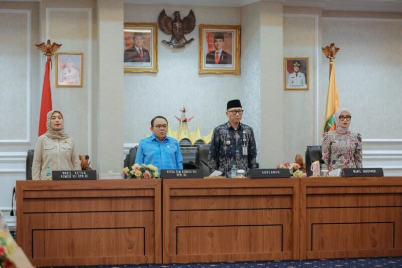 Gubernur Rahmat Mirzani Djausal Terima Kunjungan Komisi VII DPR RI, Dorong Penguatan Industri, Pariwisata, dan UMKM