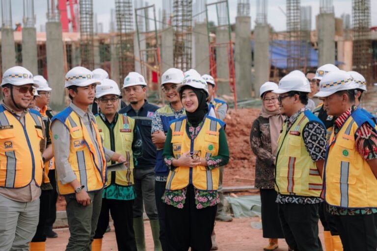 Jihan Nurlela Tinjau Langsung Progres Pembangunan Sekolah Rakyat di Kawasan Kota Baru