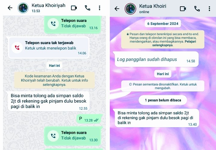 Waspada! Akun WhatsApp Ketua IPJI Tanggamus Diretas, Digunakan untuk Modus Penipuan