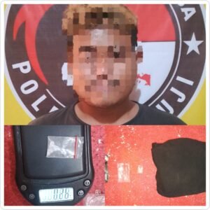 Kedapatan Memiliki Sabu Pria Asal Jawa Tengah Ditangkap Sat Res Narkoba Polres Mesuji