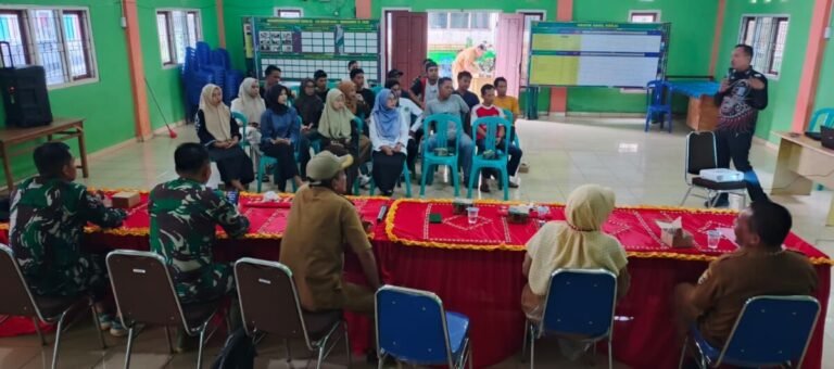 Warga Pekon Kalimiring Terima Penyuluhan Pencegahan Penyalahgunaan Narkoba Dari BNN Kabupaten Tanggamus