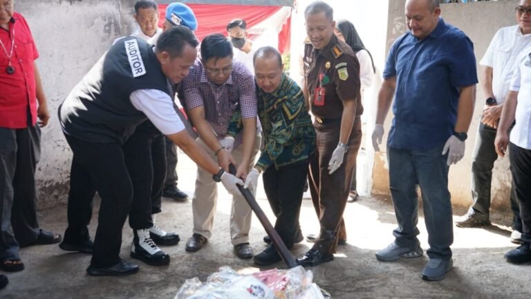 Polda Lampung Musnahkan Barang Bukti Narkoba dari Tujuh Kasus, Selamatkan 216 Ribu Jiwa