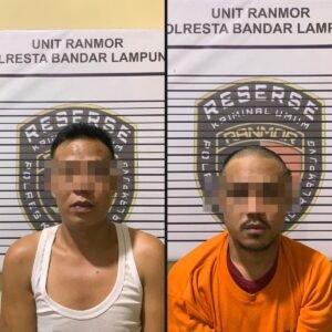 Dua Kali Beraksi di Bandar Lampung, Kawanan Curanmor Residivis Dibekuk Polisi