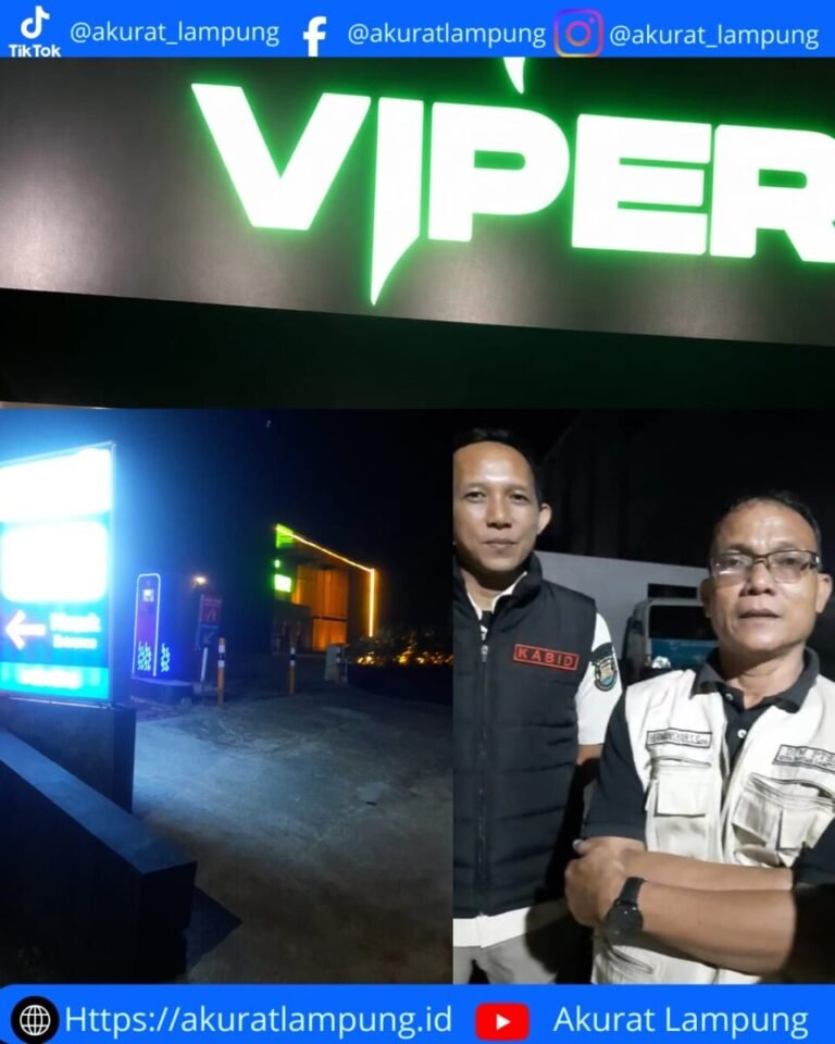 Viper Bar Diduga Operasikan Diskotek Ilegal, Satgas Pemkot Bandar Lampung Pulang Bawa “Oleh-Oleh”?