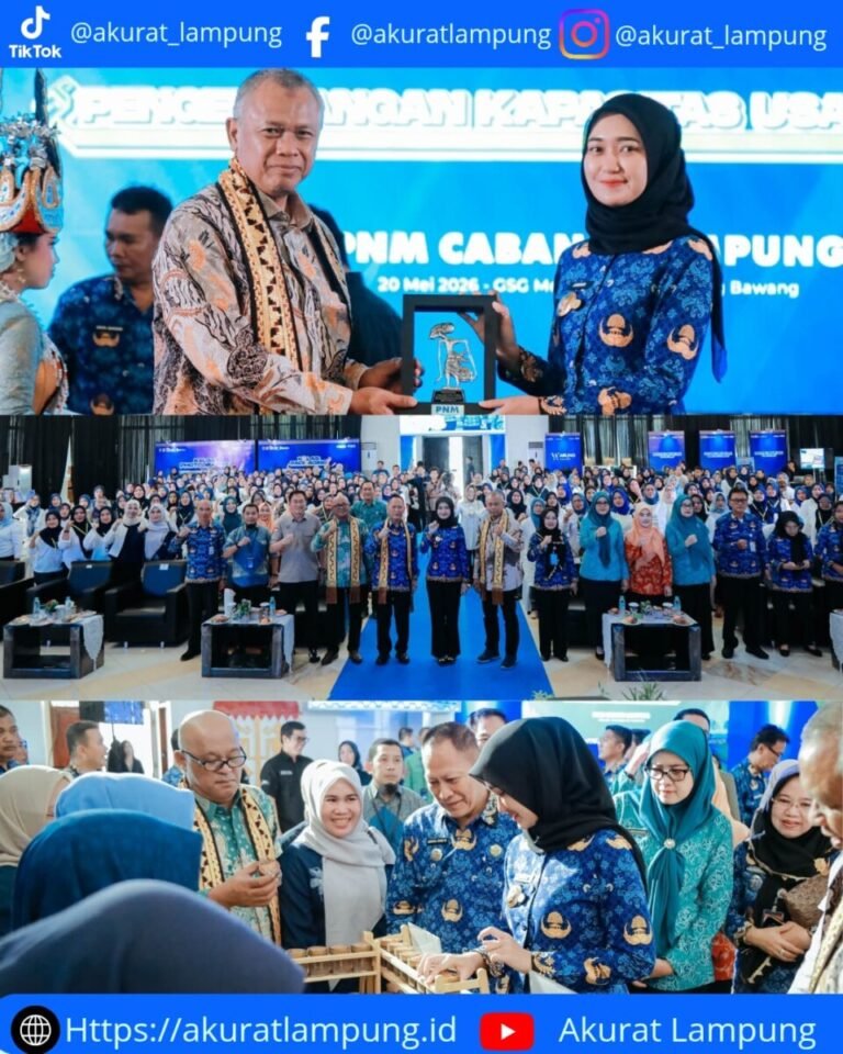 Apresiasi Perempuan Pelaku UMKM, Jihan Nurlela Dorong UMKM Tulang Bawang Naik Kelas Bersama PNM