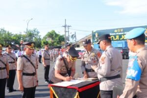 Rotasi Jabatan di Polresta Bandar Lampung, Kabag Ops dan 7 Kapolsek Berganti