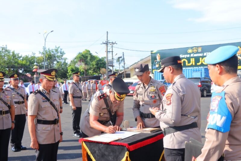 Rotasi Jabatan di Polresta Bandar Lampung, Kabag Ops dan 7 Kapolsek Berganti