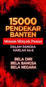 Pendekar Banten Ucapkan Selamat atas Kemenangan Persib Bandung