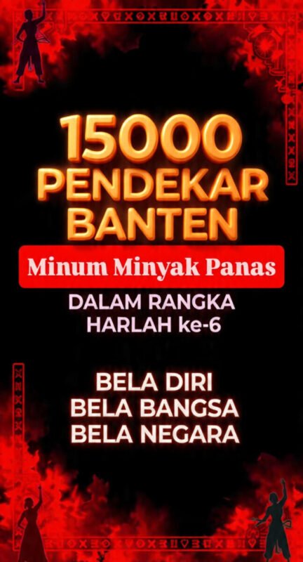 Pendekar Banten Ucapkan Selamat atas Kemenangan Persib Bandung