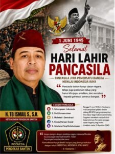 Ketua Umum Pendekar Banten H. Tb Ismail S., S.H. Ajak Masyarakat Menghidupi Nilai Pancasila