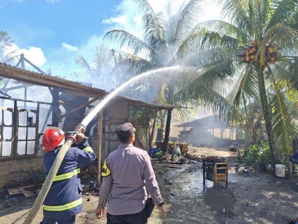 Rumah Ditinggal Kondangan Terbakar, Polisi Minta Warga Waspada Saat Musim Kemarau