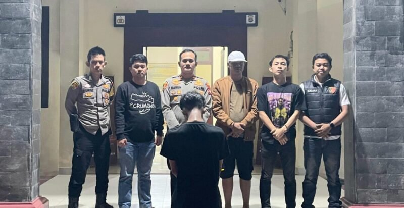 DPO Curanmor Polsek Talang Padang Menyerahkan Diri Usai Sat Intelkam Polres Tanggamus Pendekatan Keluarga