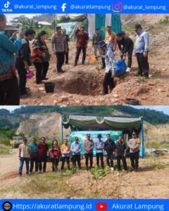 Eks Pengelolaan Lahan Bukit Campang Mulai Penghijauan, Pengelola Adakan Gerakan Penanaman Pohon