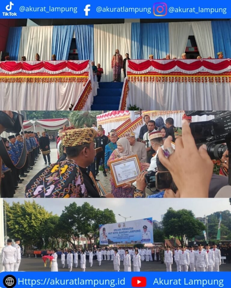 Peringati HUT ke-344 Bandar Lampung, Eva Dwiana: Semangat Bersinar Demi Wujudkan Indonesia Emas ‎