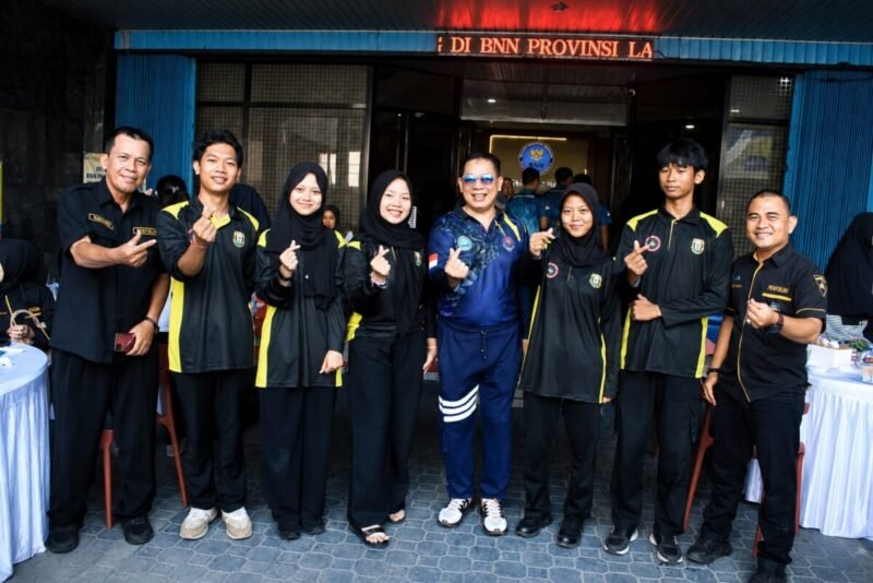 Sambut HANI 2026, Kepala BNN Provinsi Lampung Libatkan Penyuluh Remaja Kampanye Anti Narkoba Lewat Jumat Berkah
