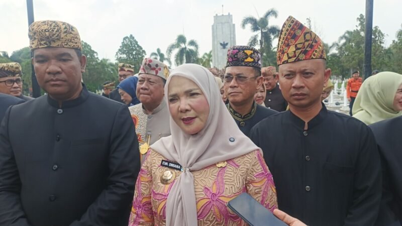 Rangkaian HUT Ke-344 Kota Bandar Lampung: Ziarah ke TMP, Eva Dwiana Serukan Semangat Melanjutkan Perjuangan Pahlawan