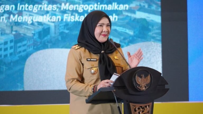 Rakornas Samsat 2026, Eva Dorong Inovasi Layanan Pajak dan Promosikan Bandar Lampung