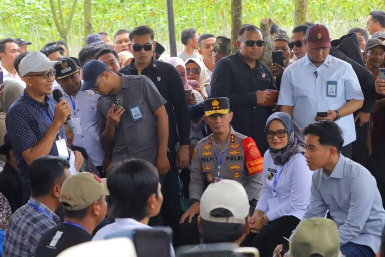 Kapolda Lampung Monitoring Pengamanan Kunjungan Kerja Wakil Presiden RI di Lampung Timur