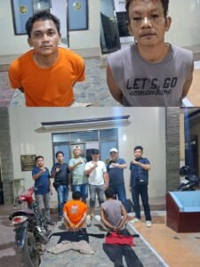 Terekam CCTV, Dua Pria Pencuri Handle Pintu Kuningan di Bandar Lampung Dibekuk