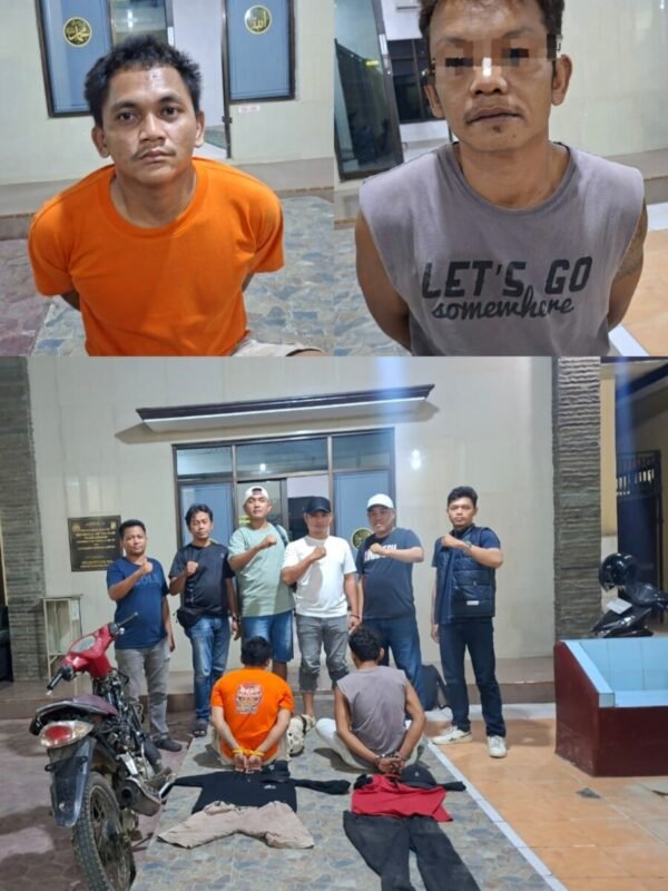 Terekam CCTV, Dua Pria Pencuri Handle Pintu Kuningan di Bandar Lampung Dibekuk