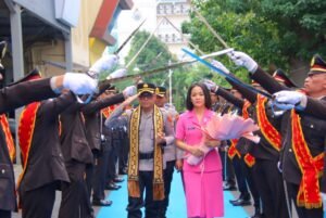 Pedang Pora Sambut Kombes Herbin Sianipar, Babak Baru Kepemimpinan di Polresta Bandar Lampung