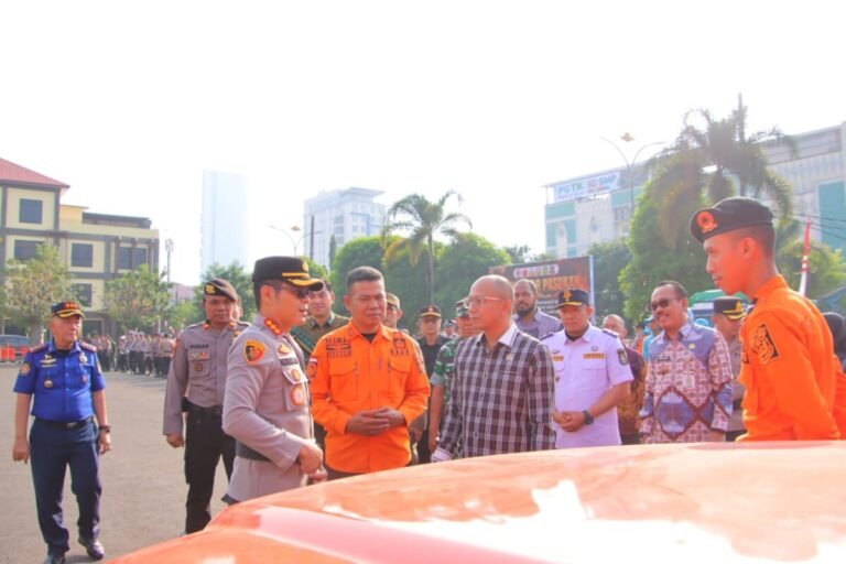 Hadapi Musim Kemarau, Polresta Bandar Lampung Perkuat Kesiapsiagaan Cegah Karhutla