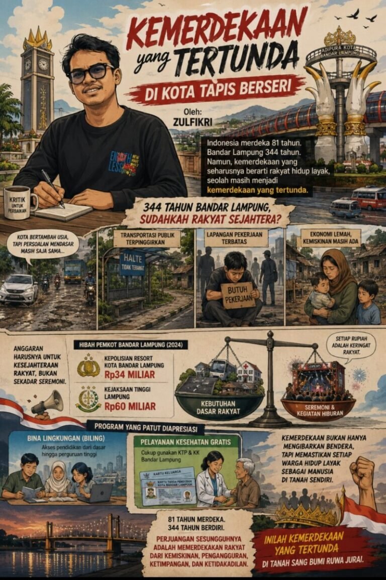 Kemerdekaan yang Tertunda di Kota Tapis Berseri ‎