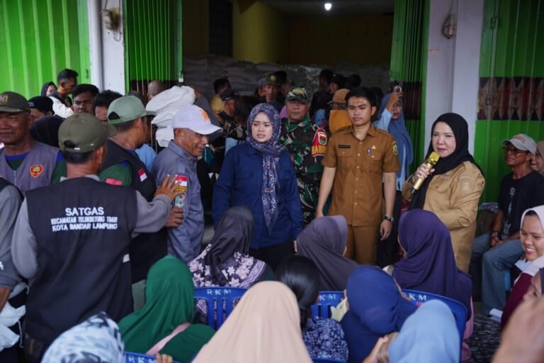 Bantu Warga Terdampak Kemarau, Pemkot Bandar Lampung Salurkan Bantuan Beras ke 31 Ribu KPM