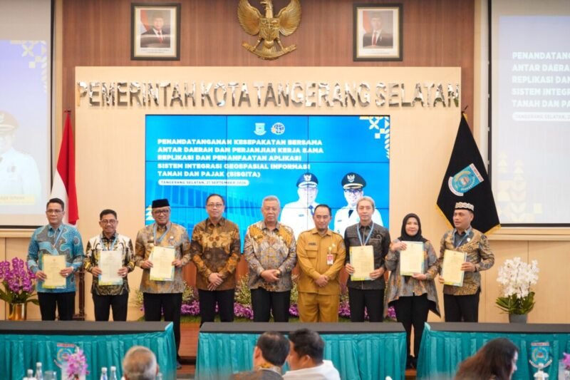 Kejar PAD dan Tutup Celah Kebocoran, Pemkot Balam Replikasi Sistem Pajak Geospasial Tangsel