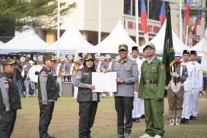 Eva Dwiana Dikukuhkan Jadi Ketua ASLINMAS Bandar Lampung, Raffi Ahmad Soroti Peran Satlinmas
