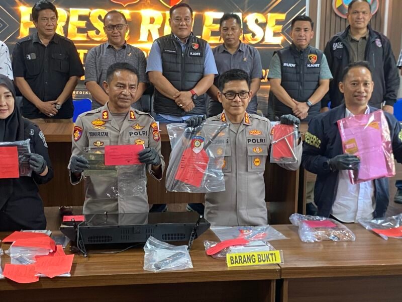 Operasi Sikat Krakatau, Polresta Bandar Lampung Ungkap 33 Kasus dan Tangkap 34 Tersangka ‎