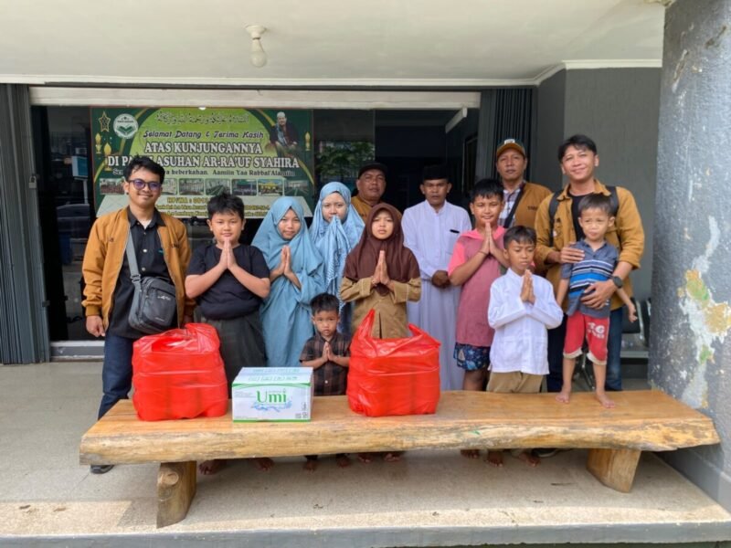 Berbagi Kebahagiaan di Hari Jumat, Zitline dan Taring Lampung Santuni Anak Panti Asuhan