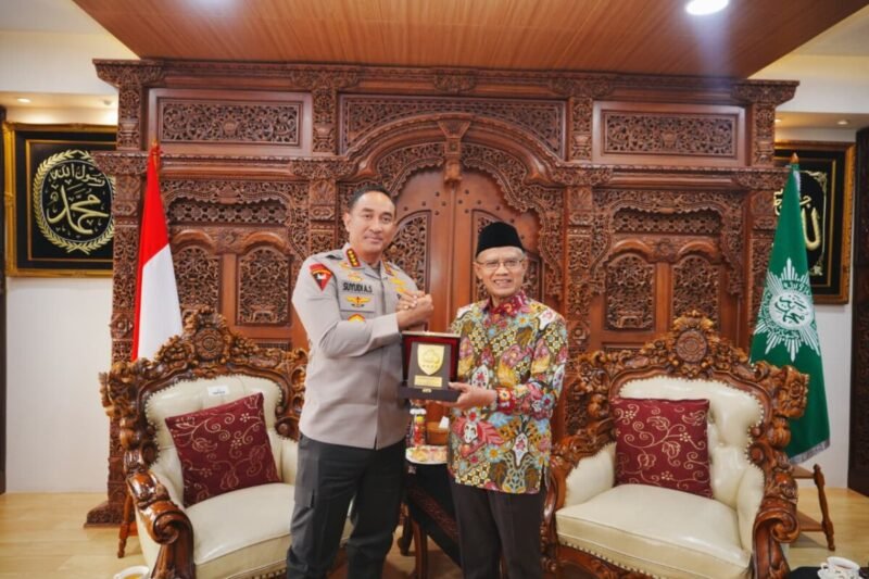 Kapolri Suyudi Perkuat Silaturahmi dan Sinergi dengan PP Muhammadiyah